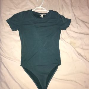 Teal bodysuit